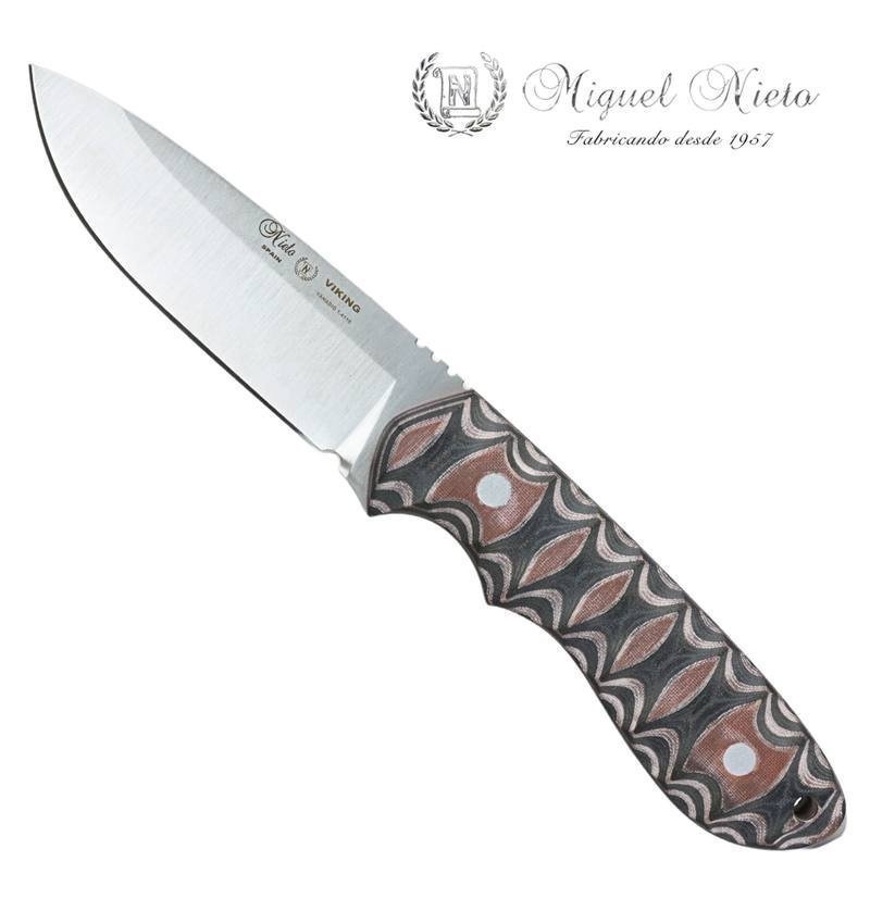Miguel Nieto Viking Knife Micarta Handle 10cm
