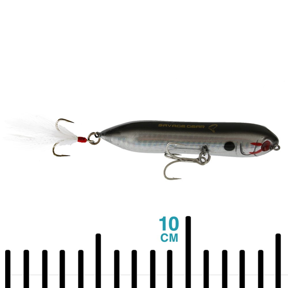 Savage Gear Side Down Prey Lure 11cm 27g Dirty Silver
