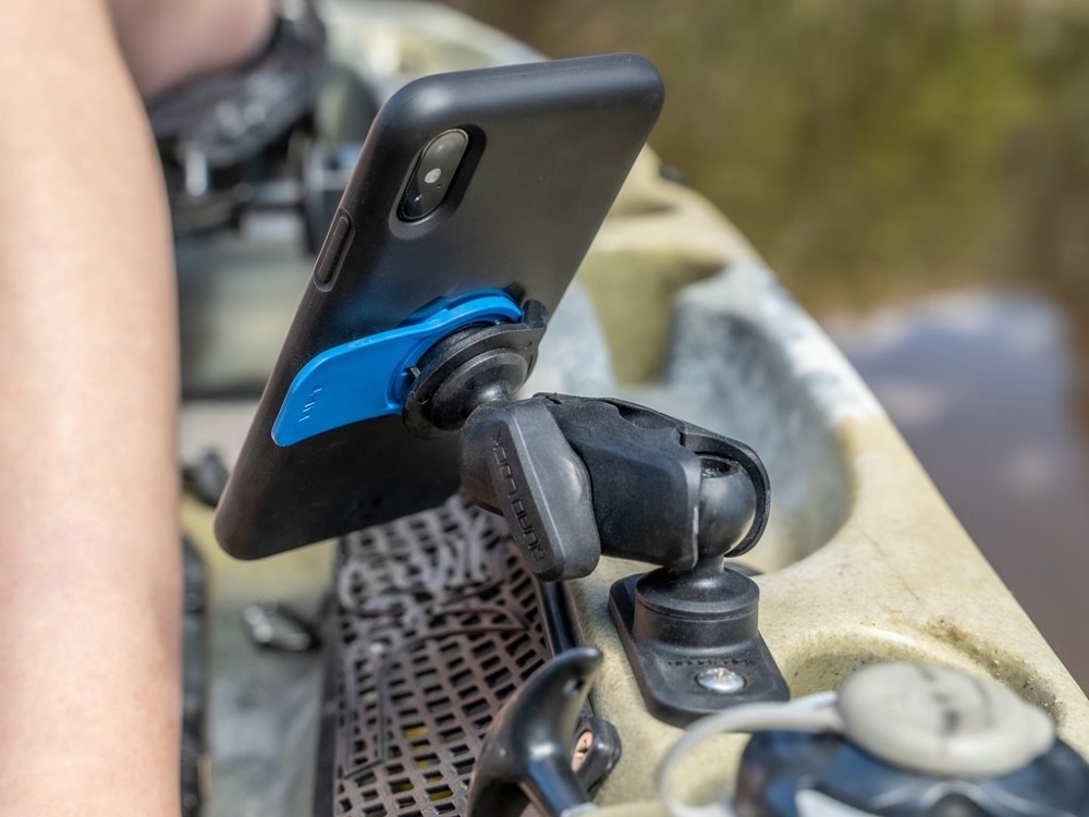 Quad Lock 360 Flat Rectangle Base 4-Hole