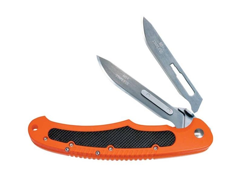 Havalon Piranta-Bolt Folding Knife 7cm Blaze Orange