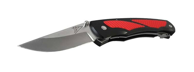 Havalon Titan Double Folding Knife Black/Red