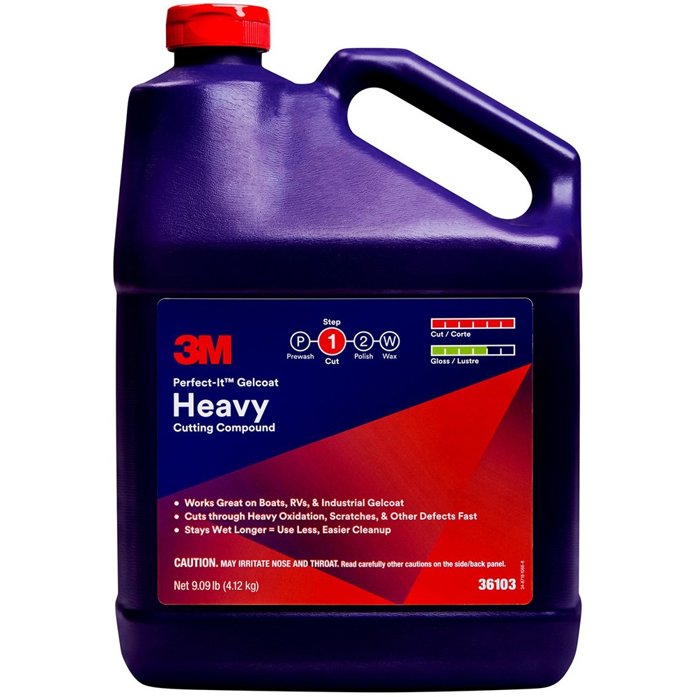 3M Perfect-It Gelcoat Heavy Cutting Compound 36103 3.7L