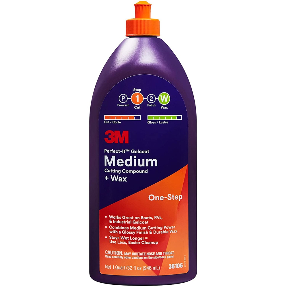 3M Perfect-It Gelcoat Medium Cutting Compound 36106 946ml