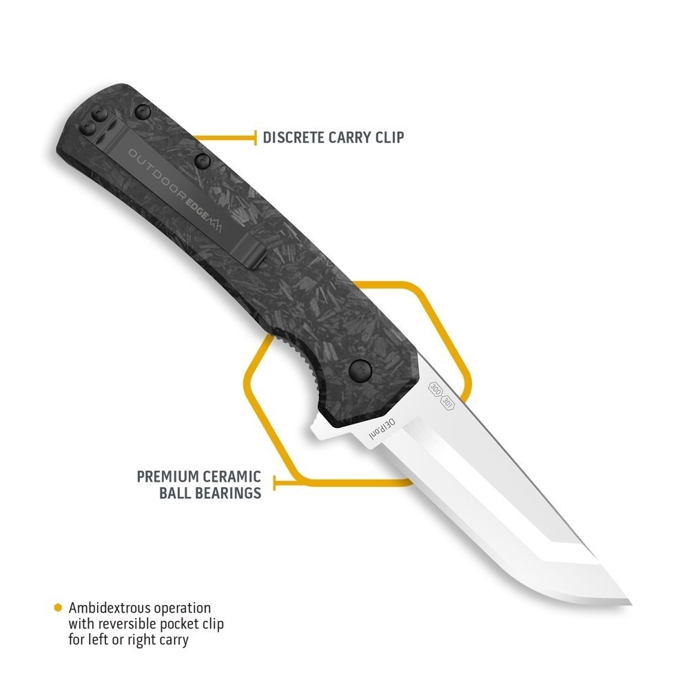 Outdoor Edge Razor VX5 Ceramic Bearing Pocket Knife 7.62cm