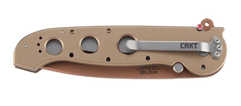 CRKT M16 14D Desert Big Dog Folding Knife 10cm