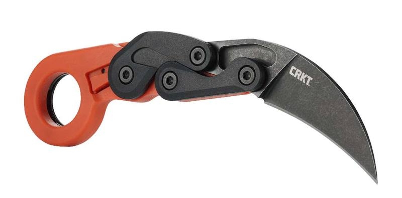 CRKT Provoke Folding Karambit Knife 6cm Orange