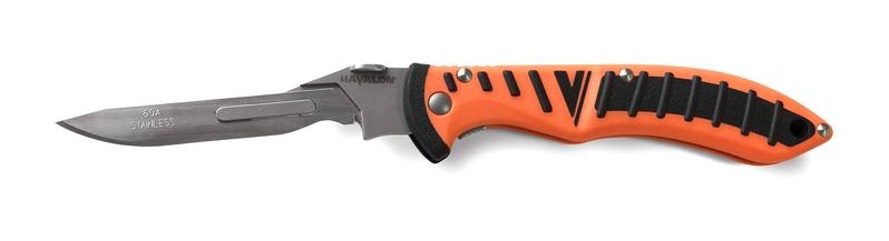 Havalon Piranta-Forge Knife 7cm Orange
