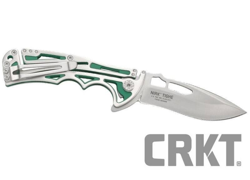 CRKT Knife Nik Tighe Green 8cm