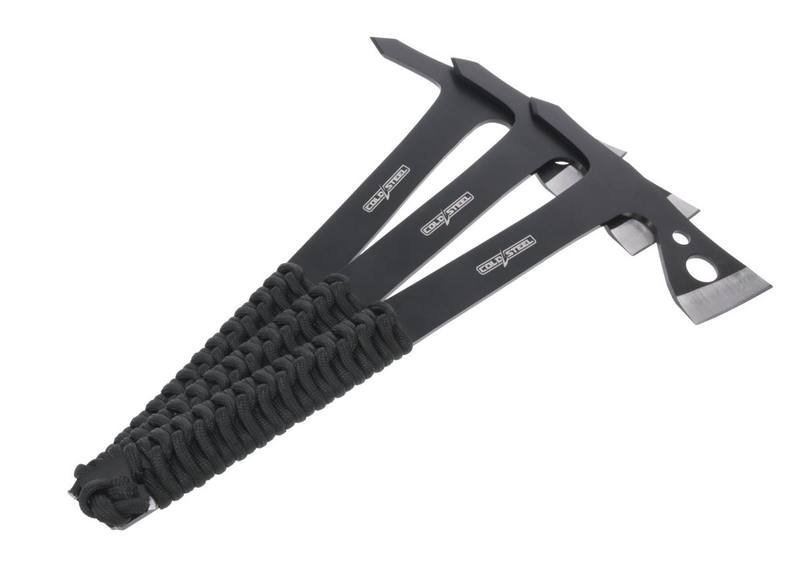 Cold Steel Throwing Axes with Sheath Black Qty 3