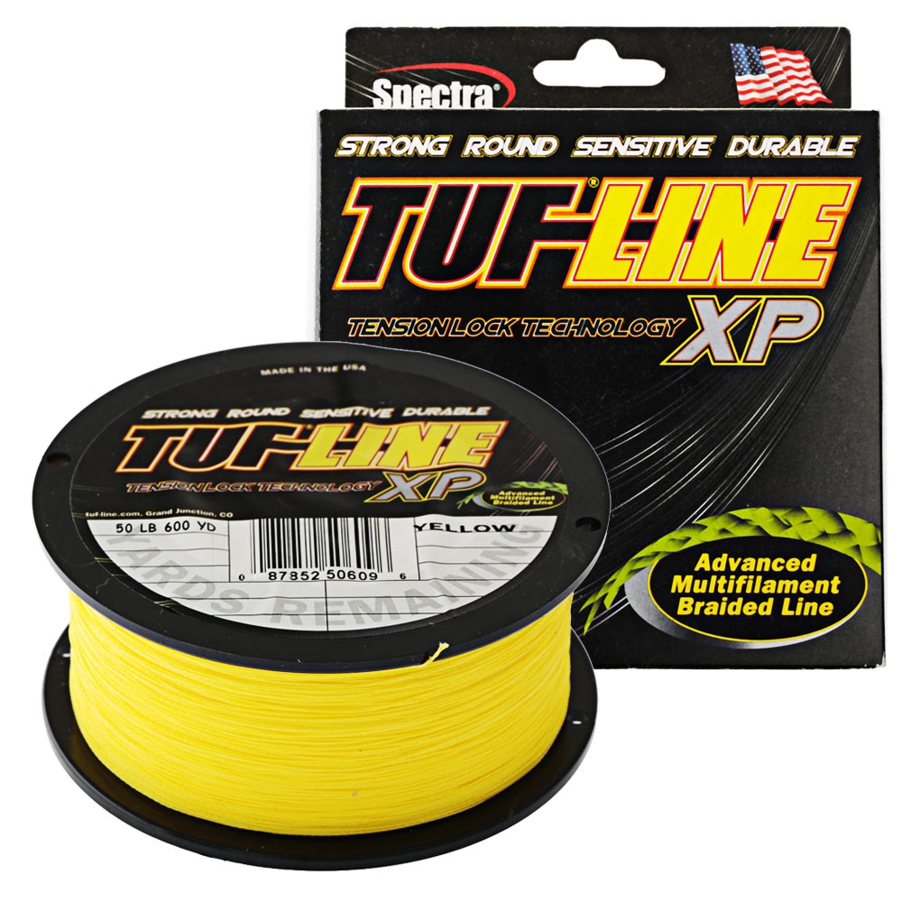 TUF-Line Tuff XP Braided Line 600yd 50lb Yellow