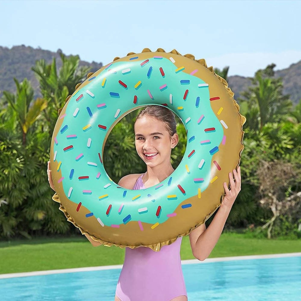 H2OGO! Sweet Donut Inflatable Swim Ring 91cm