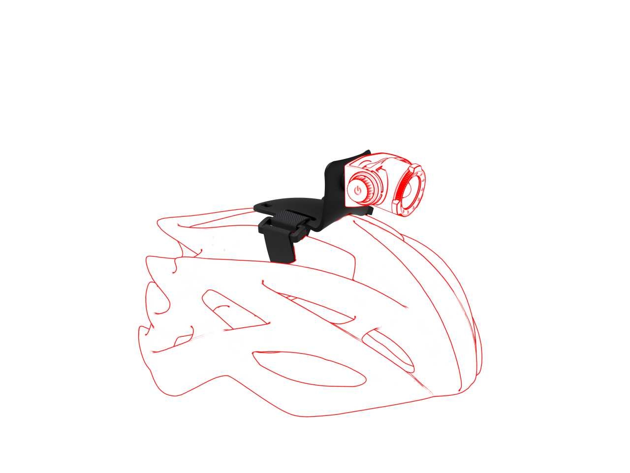 Ledlenser Headlamp Helmet Connecting Kit H