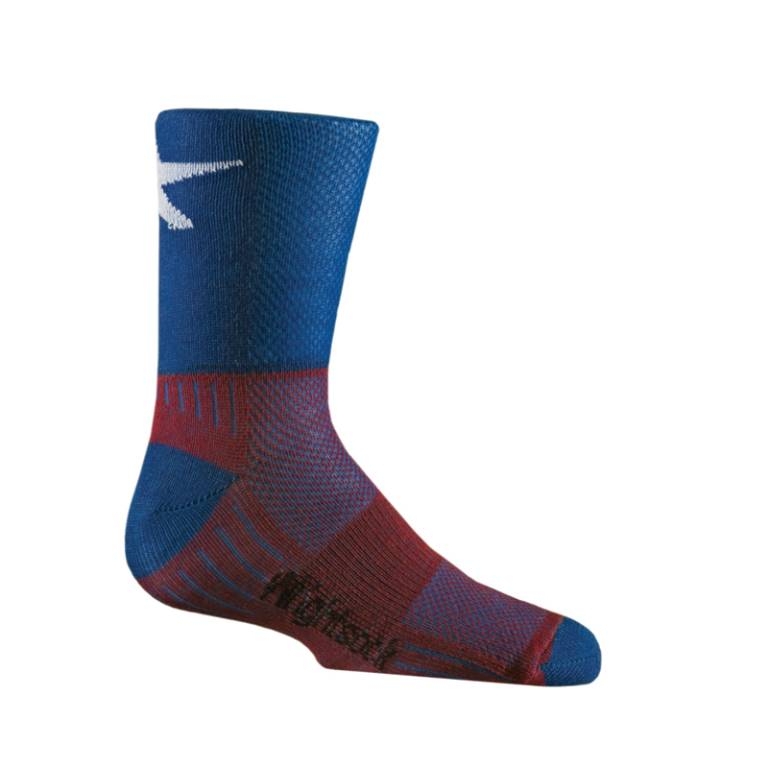 Wrightsock Kids Coolmesh II Crew Socks Patriot S