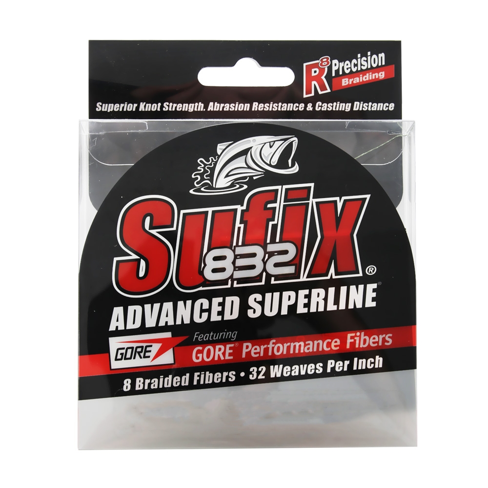 Sufix 832 Advanced Superline Braid Low-Vis Green 150yd