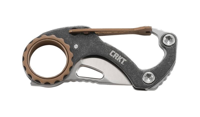 CRKT Compano Folding Knife and Carabiner 1.42in