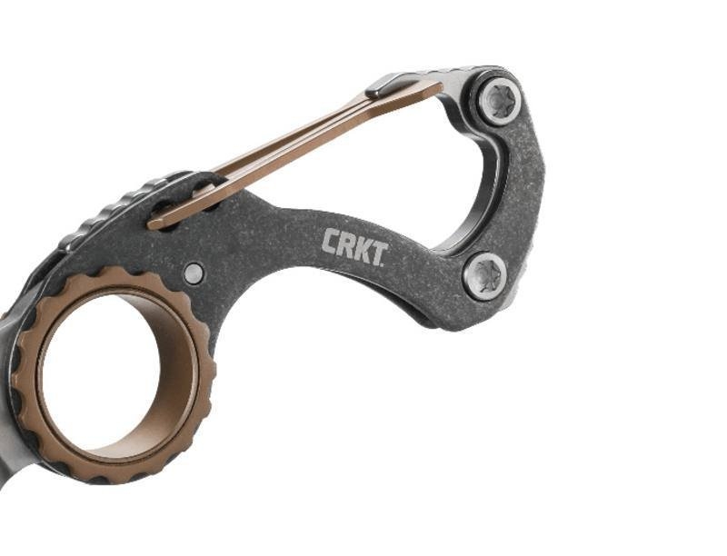CRKT Compano Folding Knife and Carabiner 1.42in