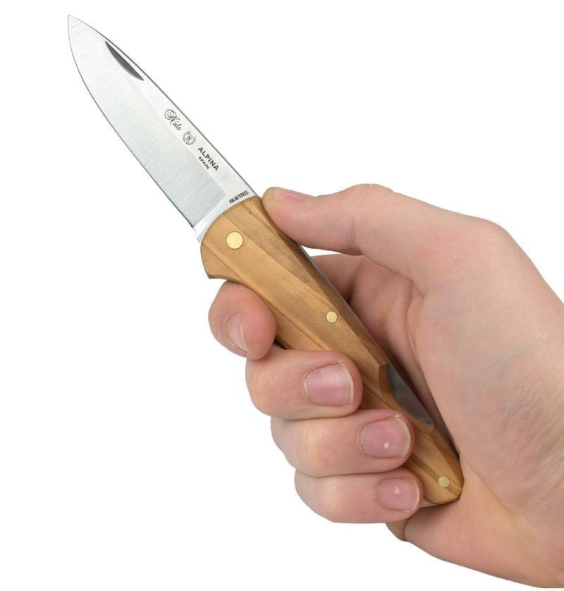 Miguel Nieto Alpina Knife Olive Handle 8cm