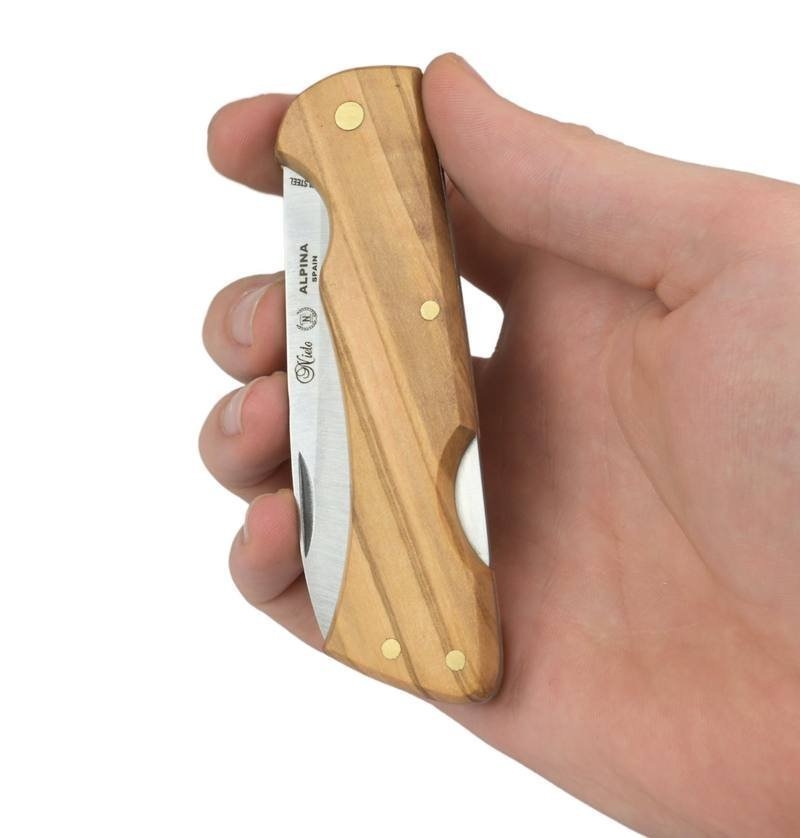 Miguel Nieto Alpina Knife Olive Handle 8cm