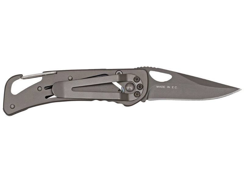 Steyr Pocket Knife with Belt Clip and Snap Hook 58mm