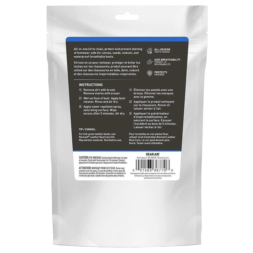 Gear Aid Revivex Suede and Fabric Boot Care Kit Gear Aid Revivex Suede and Fabric Boot Care Kit
