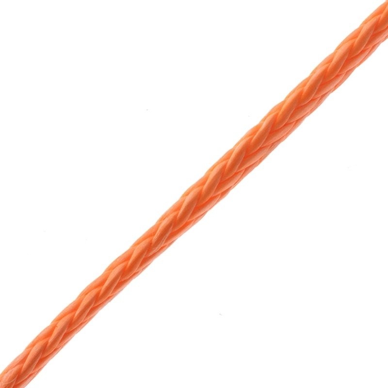 Tenob Orange Wonder Rope HPP Winch Line 7mm - Sold per Metre