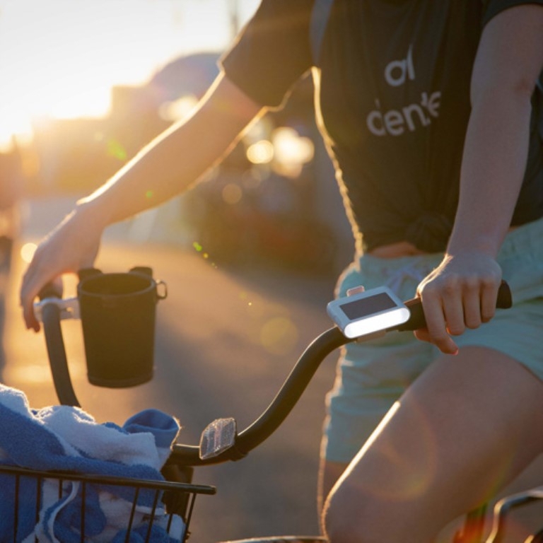 MPOWERD Luci Solar LED Bike Light Set 100lm