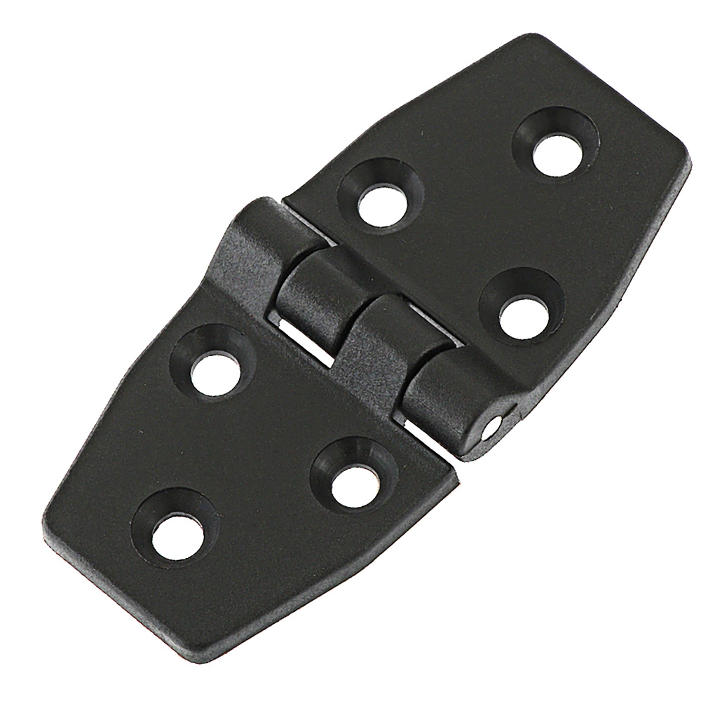 Black Nylon Hinge 77 x 35mm Qty 2