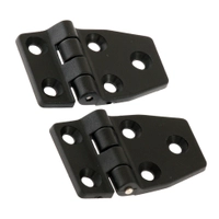 Black Nylon Hinge 58 x 35mm Qty 2 Thumbnail Black Nylon Hinge 58 x 35mm Qty 2