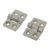 Tenob Heavy Duty Cast 316 Stainless Steel Hinge - Pair 53 x 34mm