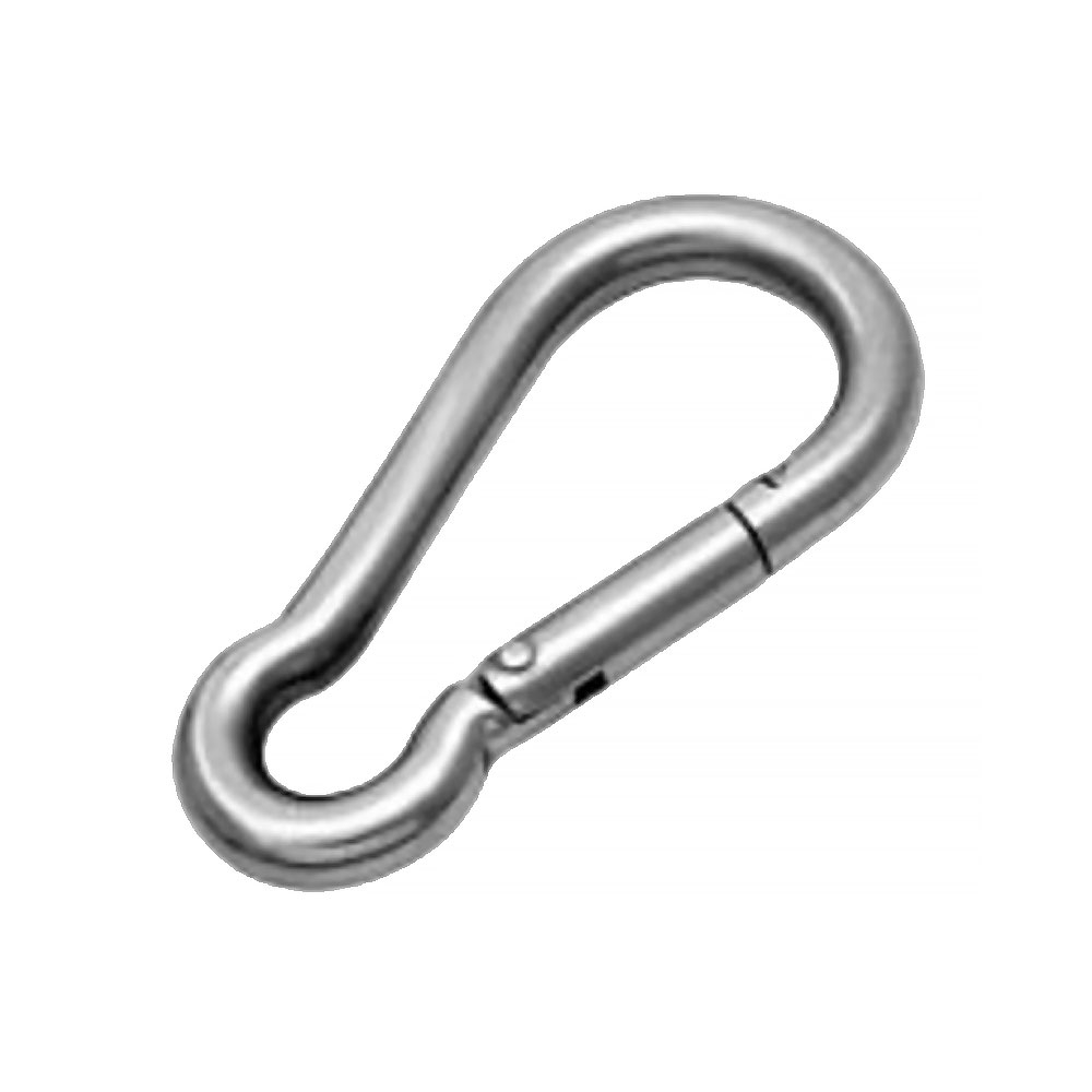 Zinc Plated Carabiner Hook 11mm