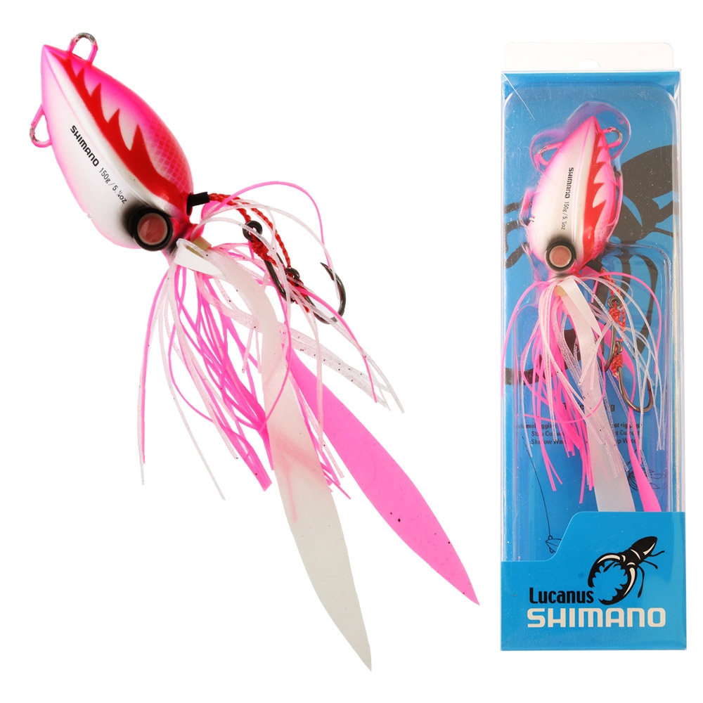 Shimano Lucanus Slow Jig 150g Pink White