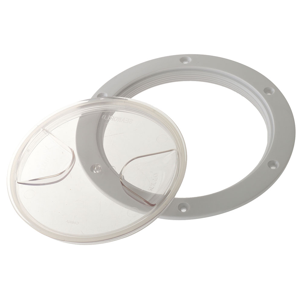Seaworld Screw Type Clear Deck Plate 6in