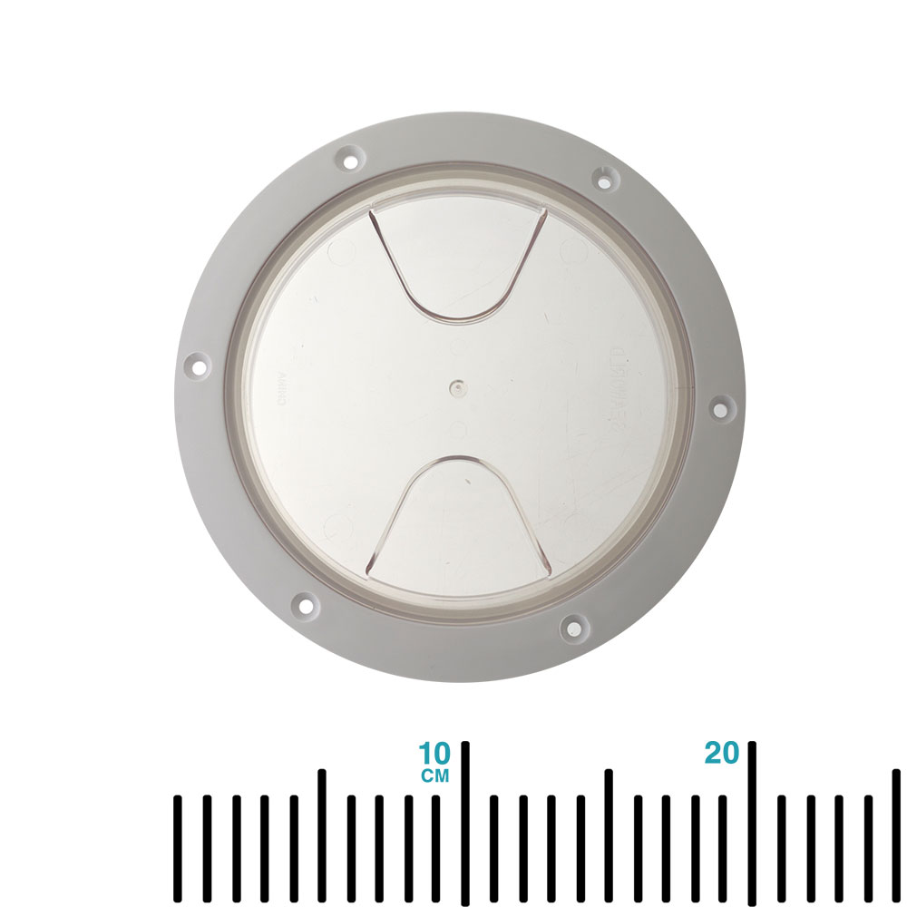 Seaworld Screw Type Clear Deck Plate 6in
