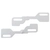 3 Degree Outboard Wedges Qty 2
