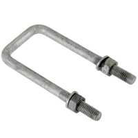 Galvanised U-Bolt 115mm Thumbnail Galvanised U-Bolt 115mm