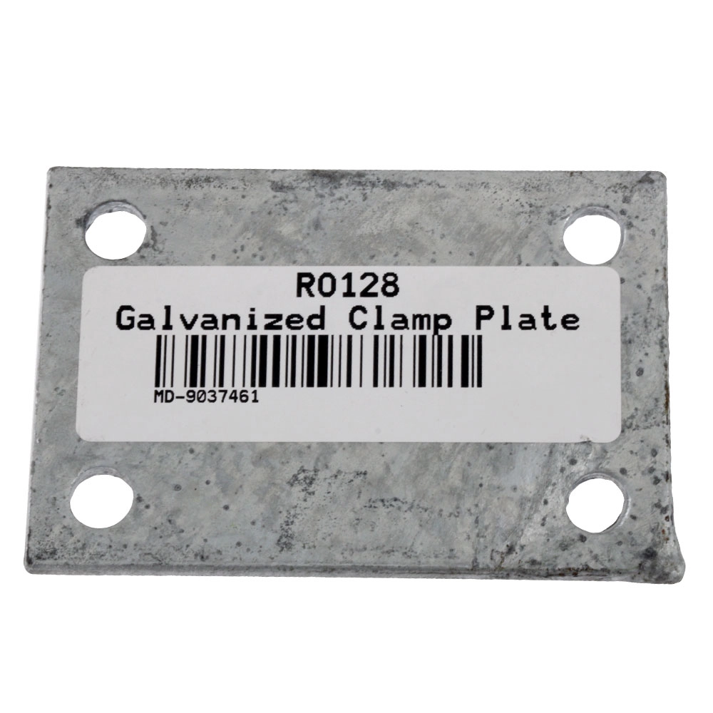 Galvanised Clamp Plate 120 x 80mm Galvanised Clamp Plate 120 x 80mm