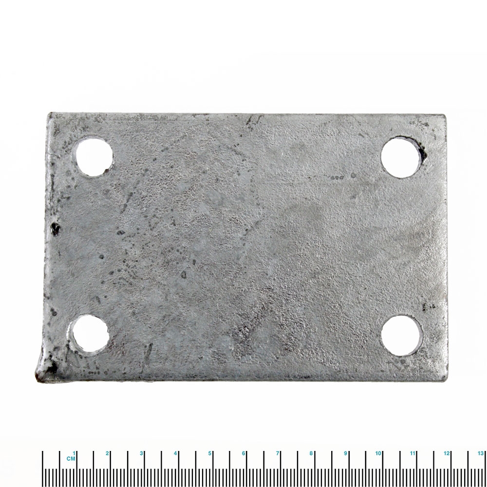Galvanised Clamp Plate 120 x 80mm