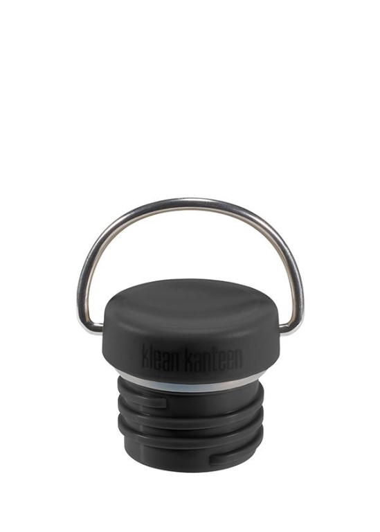 Klean Kanteen Classic Loop Cap with Bale Black