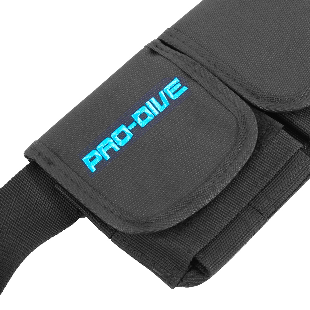 Pro-Dive Heavy-Duty 6 Pocket Dive Weight Belt Large