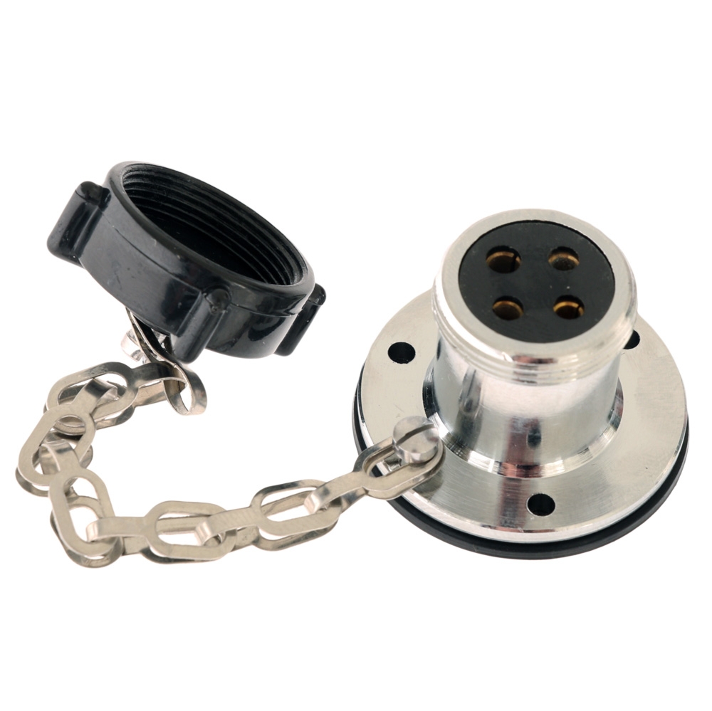 Hella Marine Water Resistant Chrome Brass Socket 4 Pin