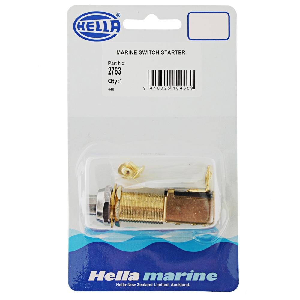Hella Marine Starter or Horn Push Button Switch
