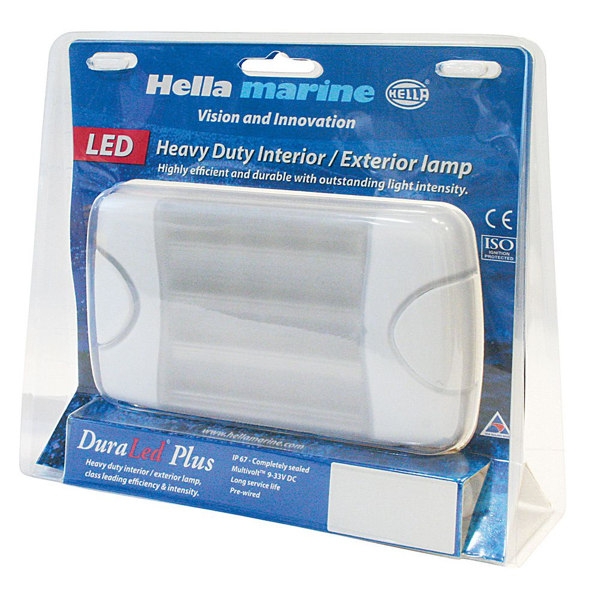 Hella Marine DuraLED 20 LED Surface Mount Light White Housing
