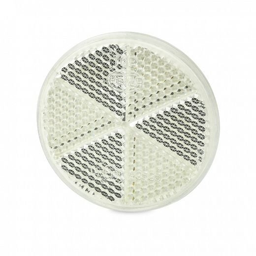 Hella Marine Retro Reflector 60mm White Screw Mount