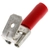 Hella Marine Push-On 2-Way Male/Female Crimp Terminal 6.3mm Red Qty 15