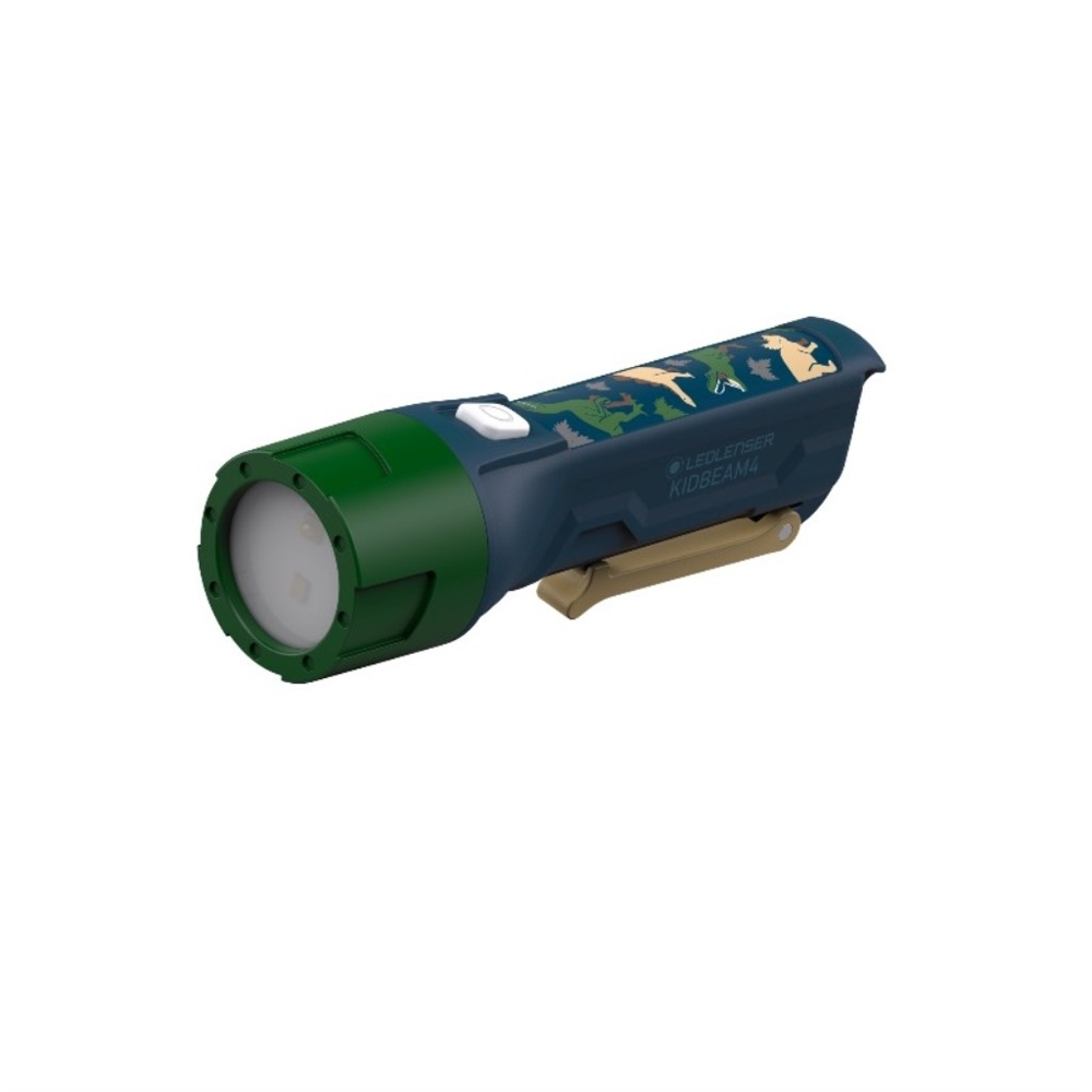 Ledlenser Kidbeam 4 Torch Dinosaurs Green 70 Lumens