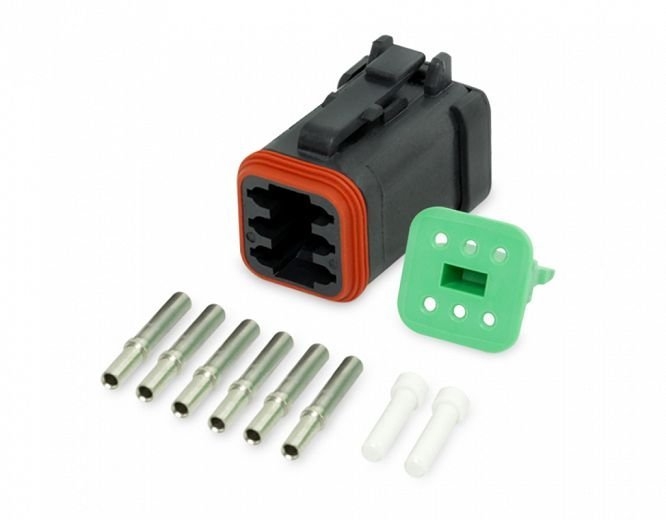 Hella Marine DT Connector 6 Pole Plug Kit
