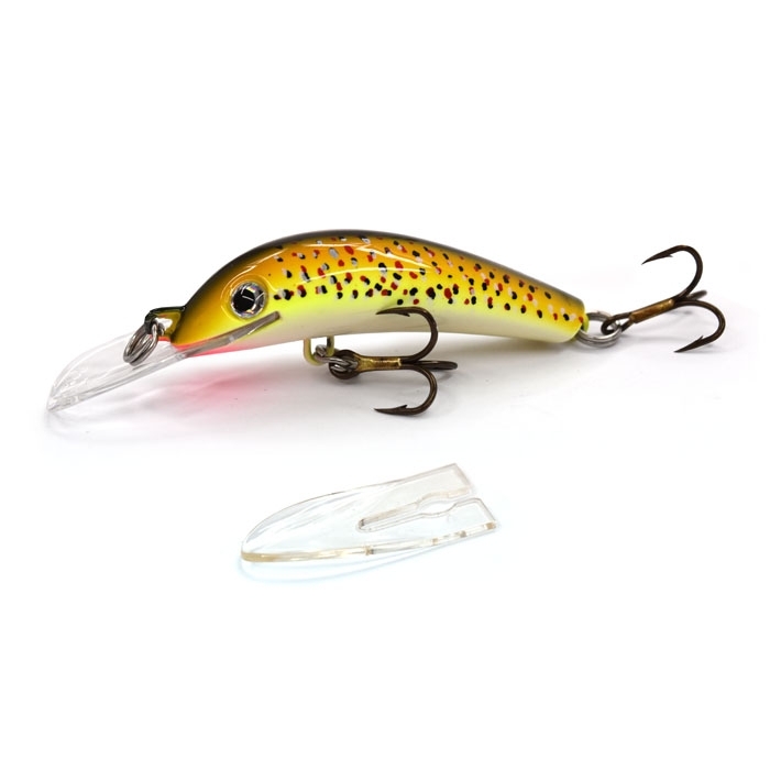 Gillies StumpJumper Minnow Lure S3 55mm #51 Brown Trout