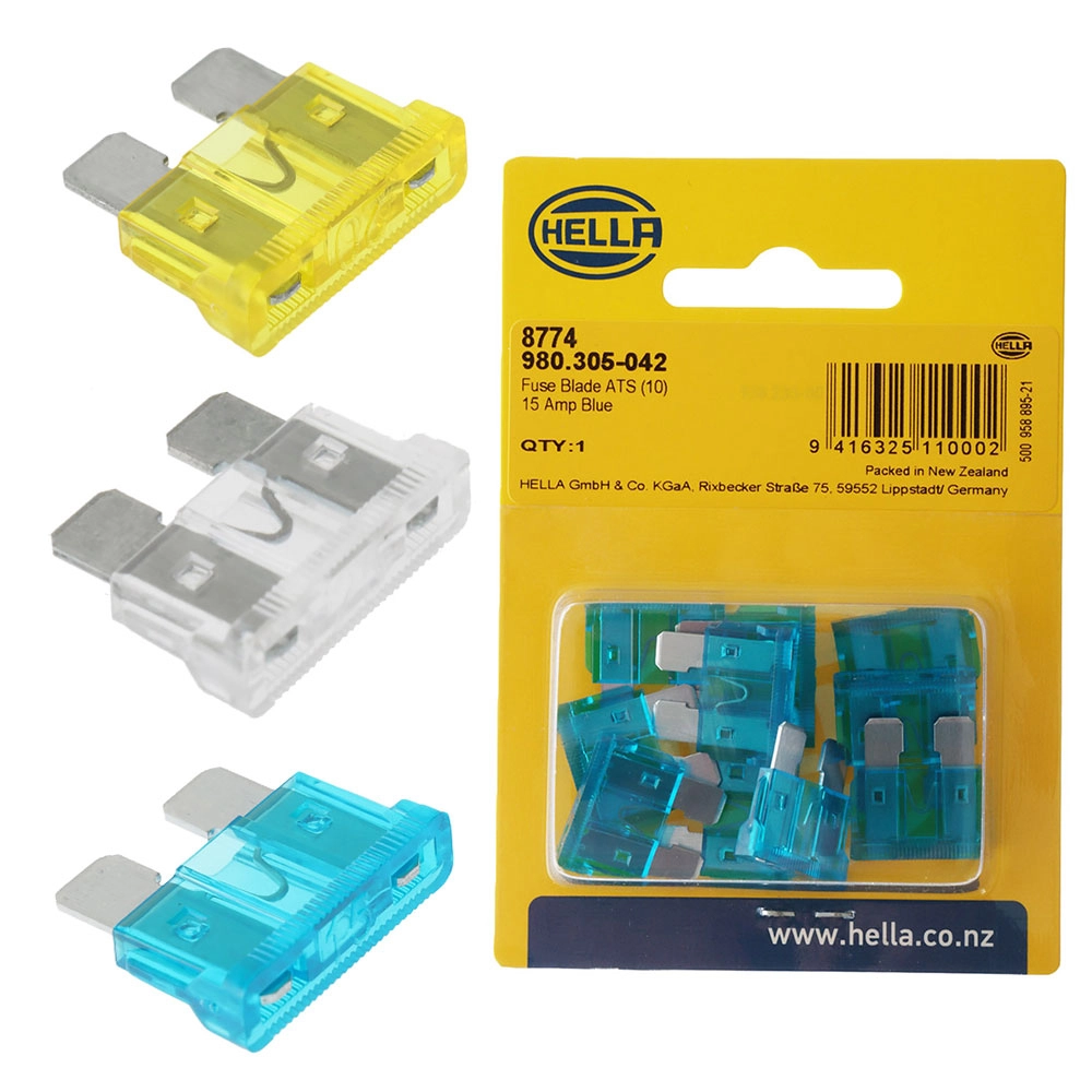 Hella Marine Standard Blade Fuse Qty 10