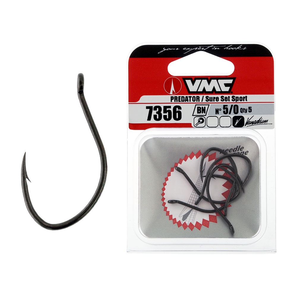 VMC Sure Set Vanadium Hooks 5/0 Qty 5