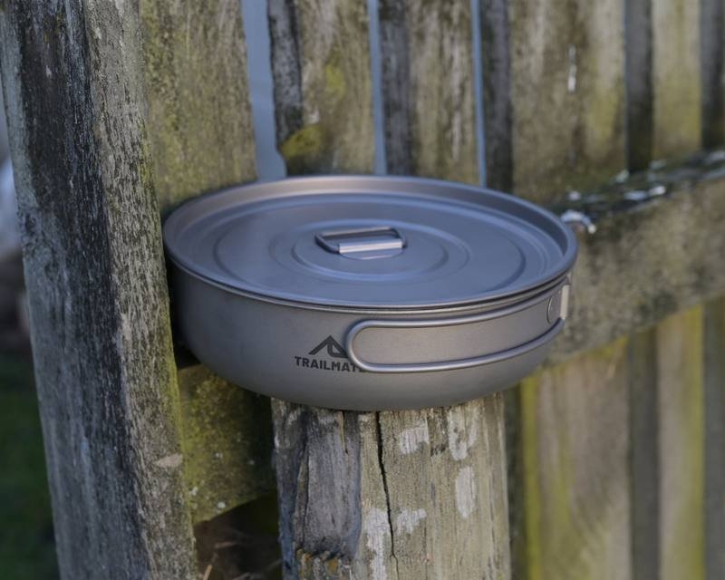 Trailmate Titanium Non-Stick Frying Pan 1L